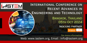 Recent Advances in Engineering and Technology Conference in Thailand